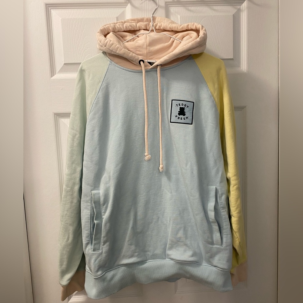Teddy Fresh colour block 2.0 hoodie